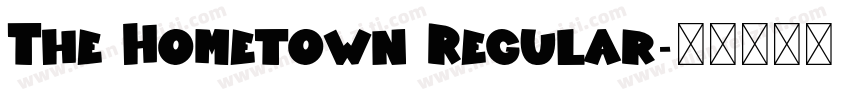 The Hometown Regular字体转换